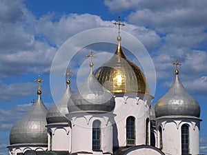 Cupola of the St. Sofia cathedral