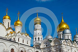 Cupolas in the Kremlin