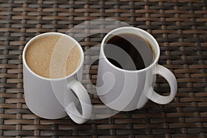 Cups of coffee photograph