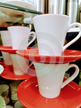 Cups and saucer