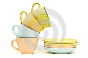 Cups and saucers