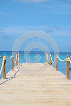 Curacao Caribbean Island, Kokomo Beach at the Caribbean island of Curacao