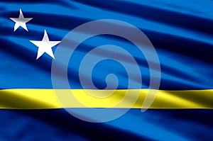 Curacao flag illustration