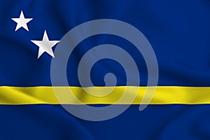 Curacao flag illustration