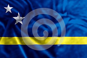 Curacao flag illustration