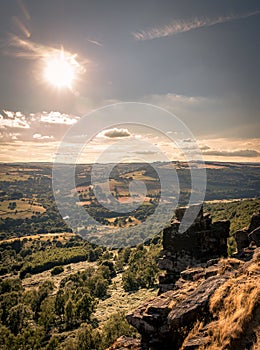 Curbar Edge Peak District