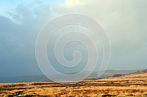 Curbar Edge Peak District .