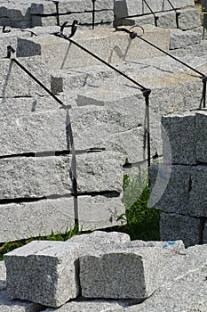 Curbs stone