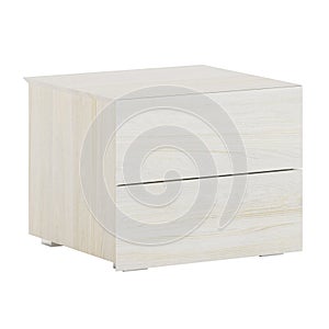 Curbstone isolated on white background.