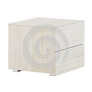 Curbstone isolated on white background.