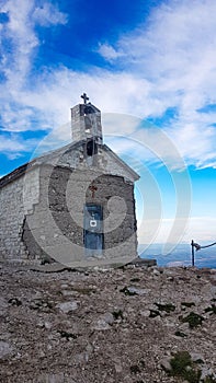 Curch sv.Jure, Biokovo, Croatia