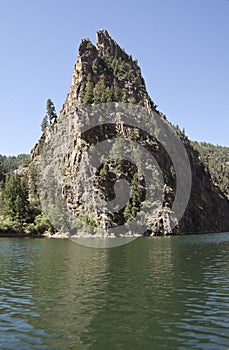 Curecanti Needle rock formation