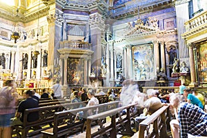 Curia of Naples church from Naples