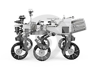 Curiosity Rover Isolated