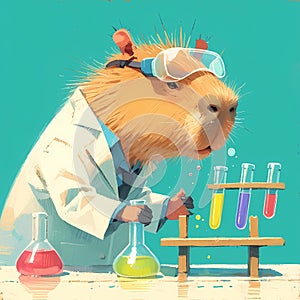 Curious Hamster Scientist