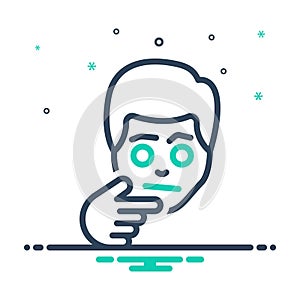 Mix icon for Curious, inquisitive and think