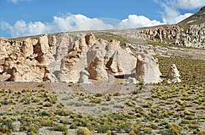 Curious rock formations of photo