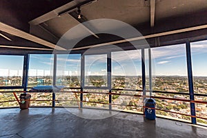 CURITIBA, PARANA/BRAZIL - DECEMBER 27 2016: View from Curitiba`s panoramic tower