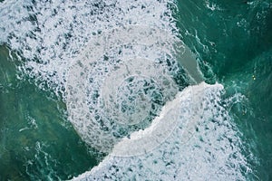 Curl Curl Beach, Sydney Australia aerial