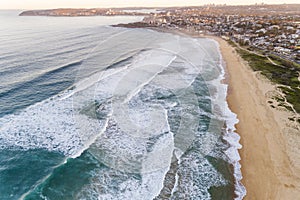 Curl Curl Beach, Sydney Australia aerial