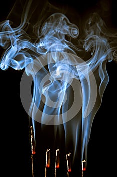 Metano incenso fumo 