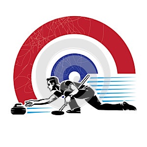 Curling sport.