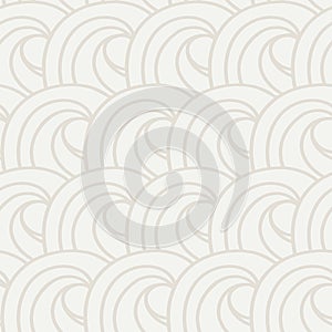 Curls and ringlets. Seamless vector pattern. photo