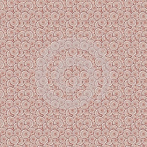 Curls Seamless Background Pattern