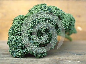 Curly kale leave