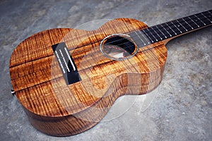 Curly Koa ukulele