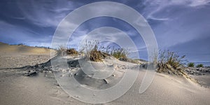 The Curonian spit dunes, Curonian Lagoon