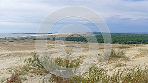 Curonian Spit reserve dunes