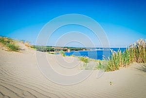 Curonian Spit, sands modelled by the wind