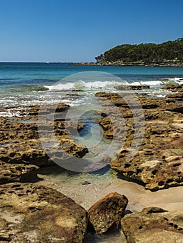 Currarong Bay, leading to Abrahams Bosom Beach