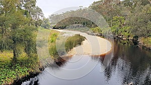 Currarong Creek Flowing out to Sea Beecroft Peninsula