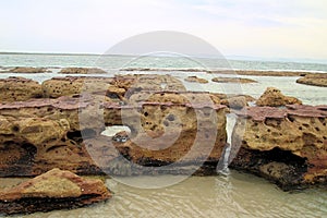 Currarong Rock Pools and Eroded Rocks