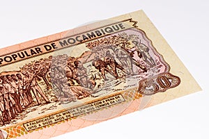 Currency banknote of Africa