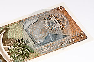 Currency banknote of Africa