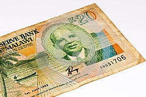 Currency banknote of Africa