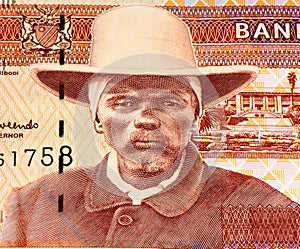 Currency banknote of Africa