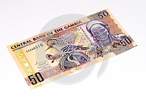 Currency banknote of Africa