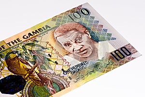 Currency banknote of Africa