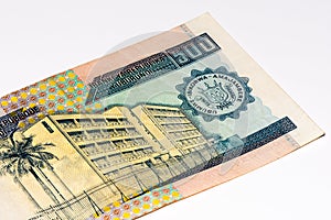 Currency banknote of Africa