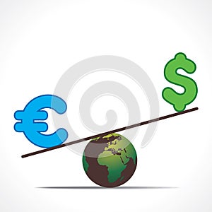 Currency compare concept desgin