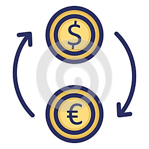 Currency  Isolated Vector icon which can easily modify or edit