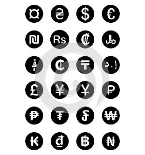 Currency symbols of the world