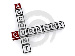 Current account word cubes