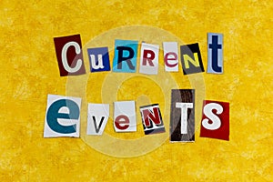Current event news social media article business newsletter