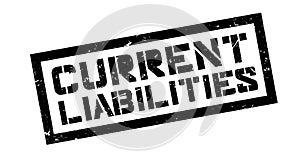 Current Liabilities rubber stamp