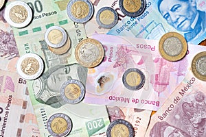 Current mexican Pesos photo